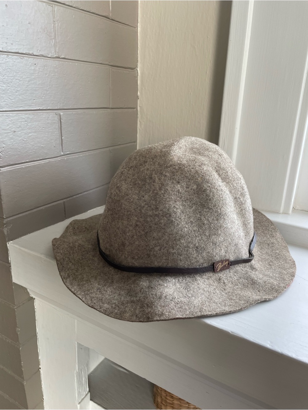 Bailey Of Hollywood Wool Felt Fedora in Taupe